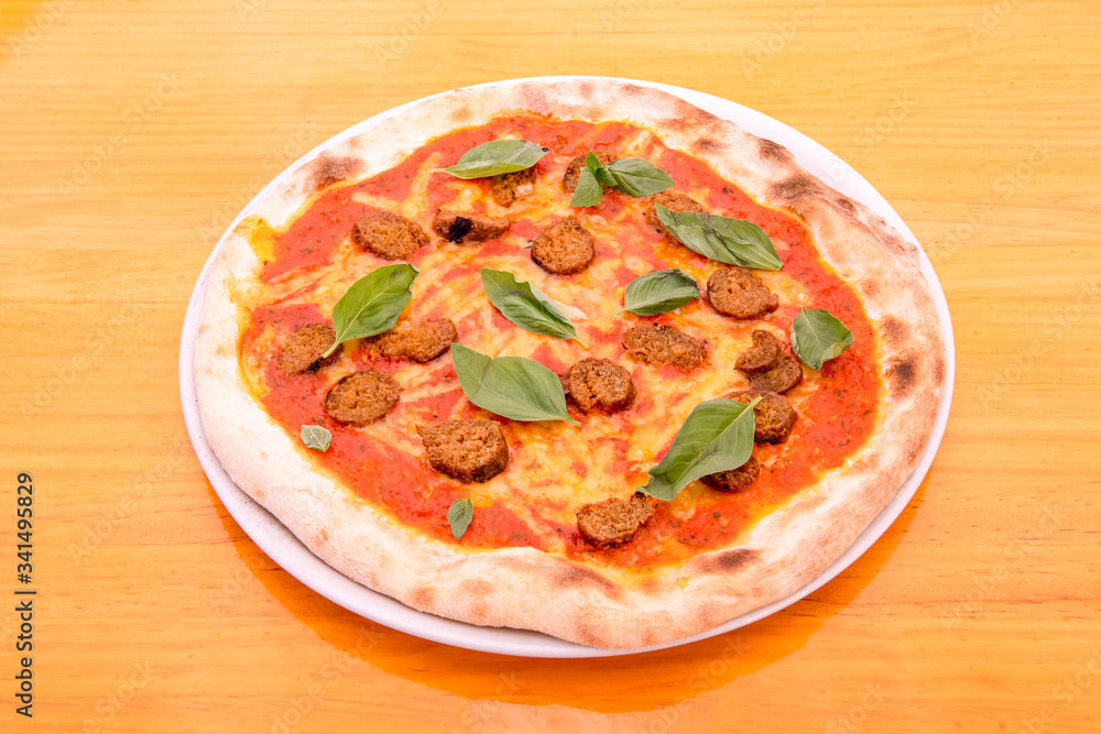 Pizza made with the best ingredients Pizza made with the best ingredients