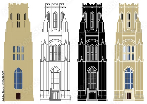 Wills Memorial Building in front view