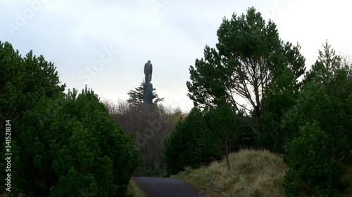 Statue Minningardagur teirra sjolatnu
Vidarlundin Park in Torshavn Faroe islands photo