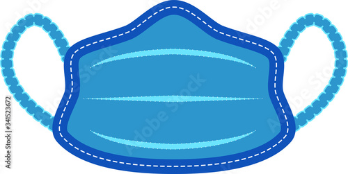 Coronavirus COVID-19 medical surgical face mask masks covering to prevent the spread of virus flu influenza and pandemic disease, bacteria and germs for safety precaution and preventative measures
