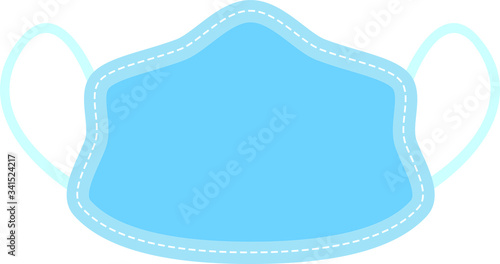 Coronavirus COVID-19 medical surgical face mask masks covering to prevent the spread of virus flu influenza and pandemic disease, bacteria and germs for safety precaution and preventative measures
