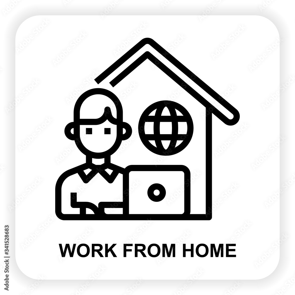 Work From Home icon Work From Home icon