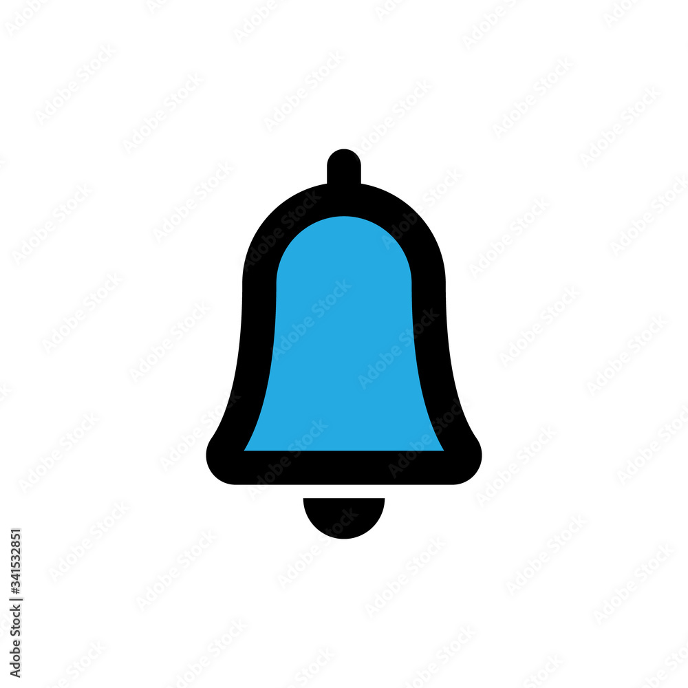Bell icon vector. Notification symbol. Bell icon vector. Notification symbol.
