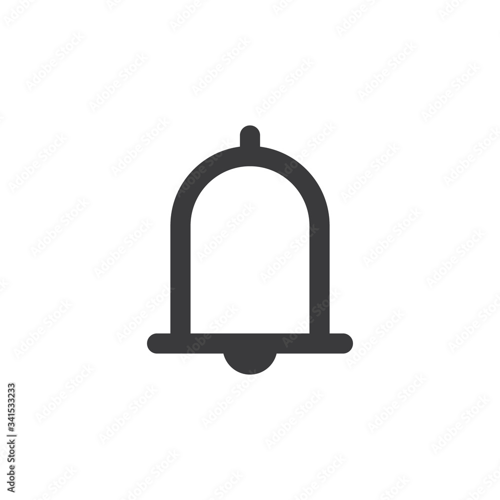 Bell icon vector. Notification symbol. Bell icon vector. Notification symbol.