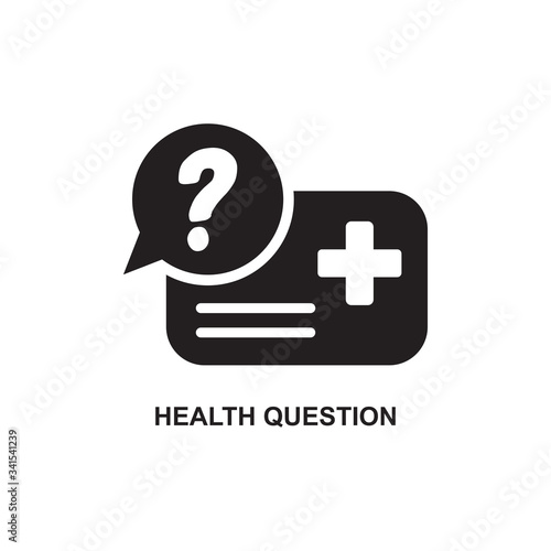 HEALTH QUESTION ICON , ASK MEDICAL ICON
