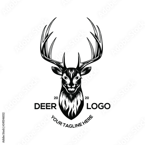 The logo of the Deer Cap deer hunter