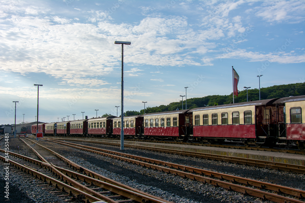 Steam locomotive - Bad Doberan, Germany