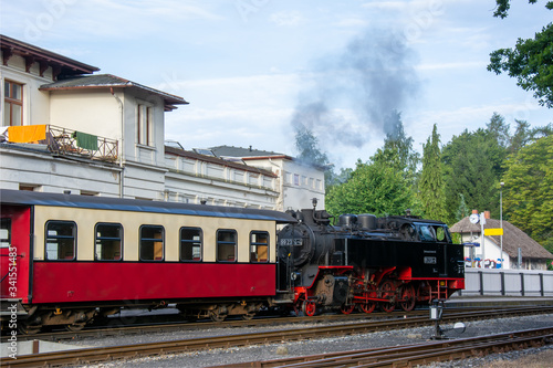 Steam locomotive - Bad Doberan, Germany