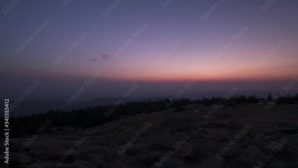 View from the Brocken (Blocksberg) which is the highest peak of the Harz mountain range and also the highest peak of Northern Germany.
View from the Brocken (Blocksberg) which is the highest peak of the Harz mountain range and also the highest peak of Northern Germany.