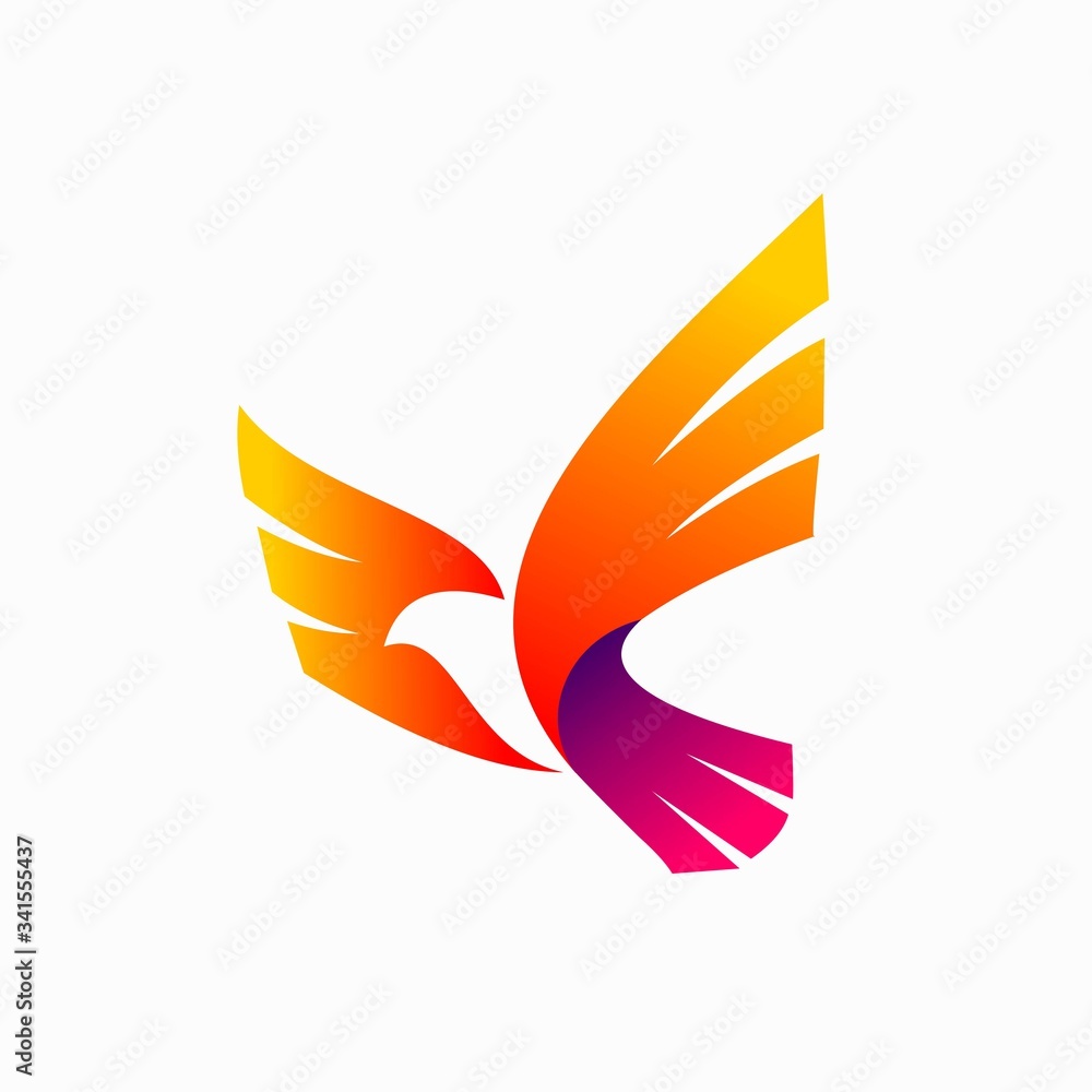 condor vector logo, bird logo design condor vector logo, bird logo design