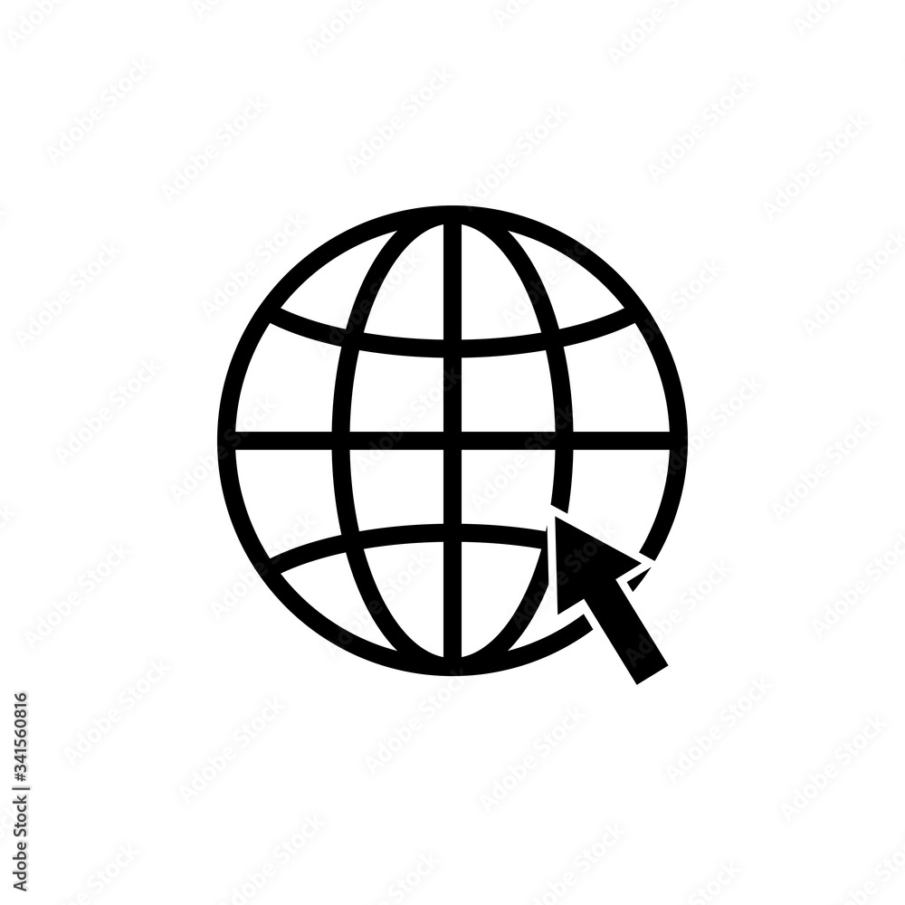 Internet symbol. Design vector illustration Internet symbol. Design vector illustration