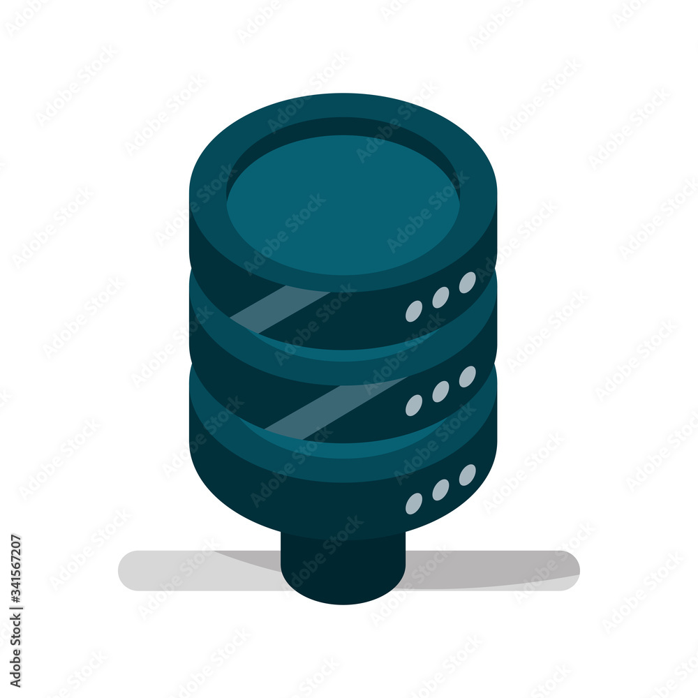 server center data device gadget technology isolated icon server center data device gadget technology isolated icon