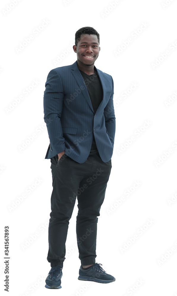 modern confident young man. isolated on white modern confident young man. isolated on white
