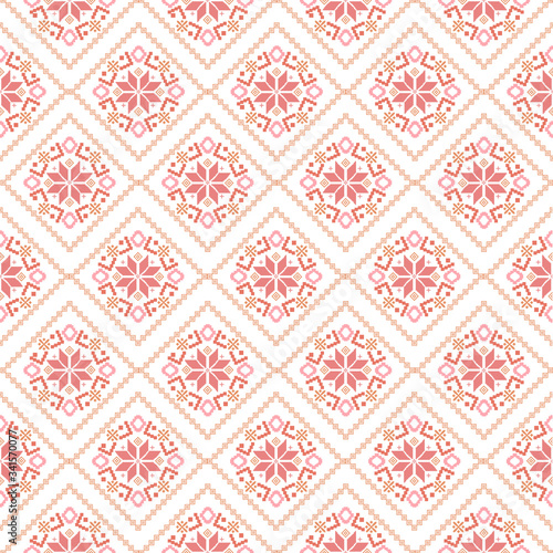 Modern wall paper embroidery design for home decorative.