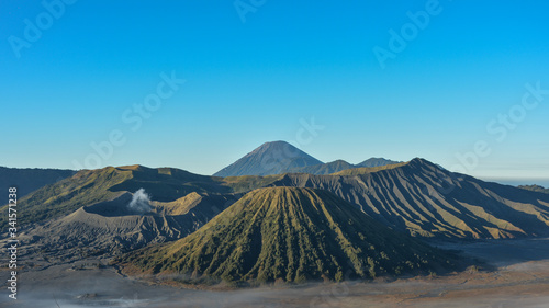 Mount Bromo, is an active volcano and part of the Tengger massif, in East Java, Indonesia