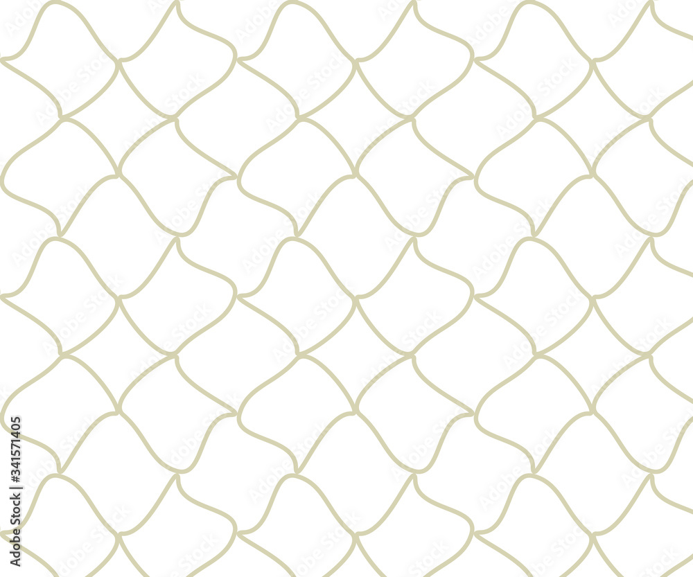 Naklejka premium Repeating zigzag line vector pattern