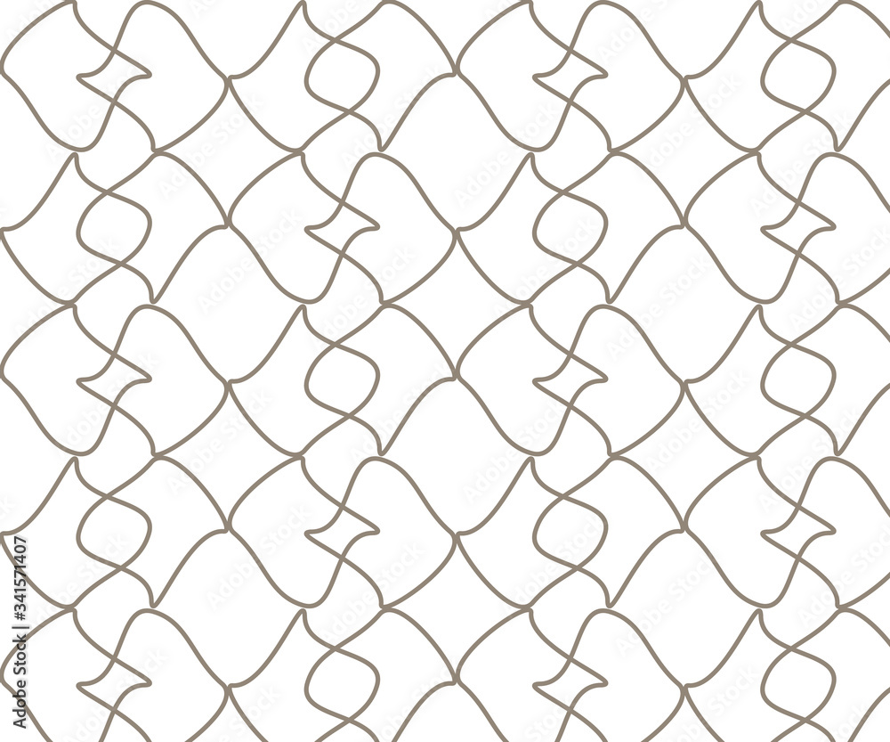 Repeating zigzag line vector pattern Repeating zigzag line vector pattern