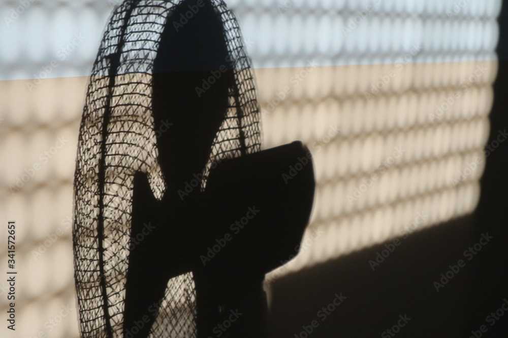 cooling by a fan in the summer heat cooling by a fan in the summer heat