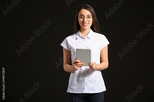 Portrait of beautiful young...