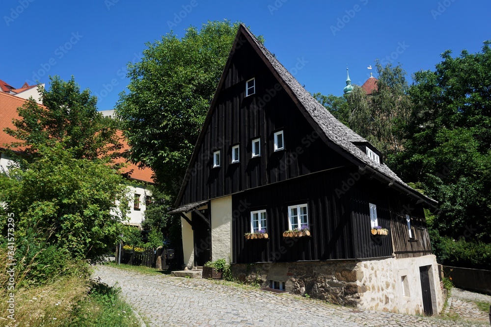 Hexenhaeusel - one of the oldest residential houses in Bautzen Hexenhaeusel - one of the oldest residential houses in Bautzen