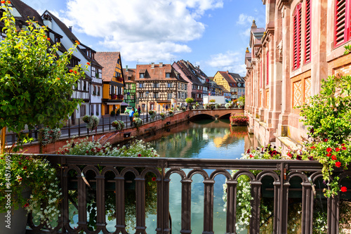 Traditional houses in Colmar, Alsace, France