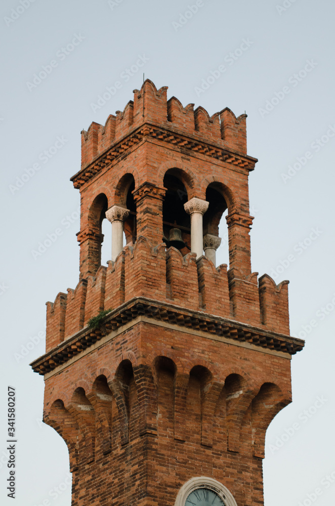 Bell tower Venice Italy