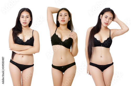 three women in bikini © pongimages