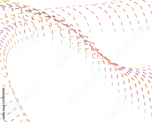 Abstract background blend wave line design for Wallpaper, Banner, Background, Card, Book Illustration, landing page
