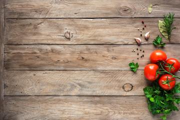 Cooking food concept