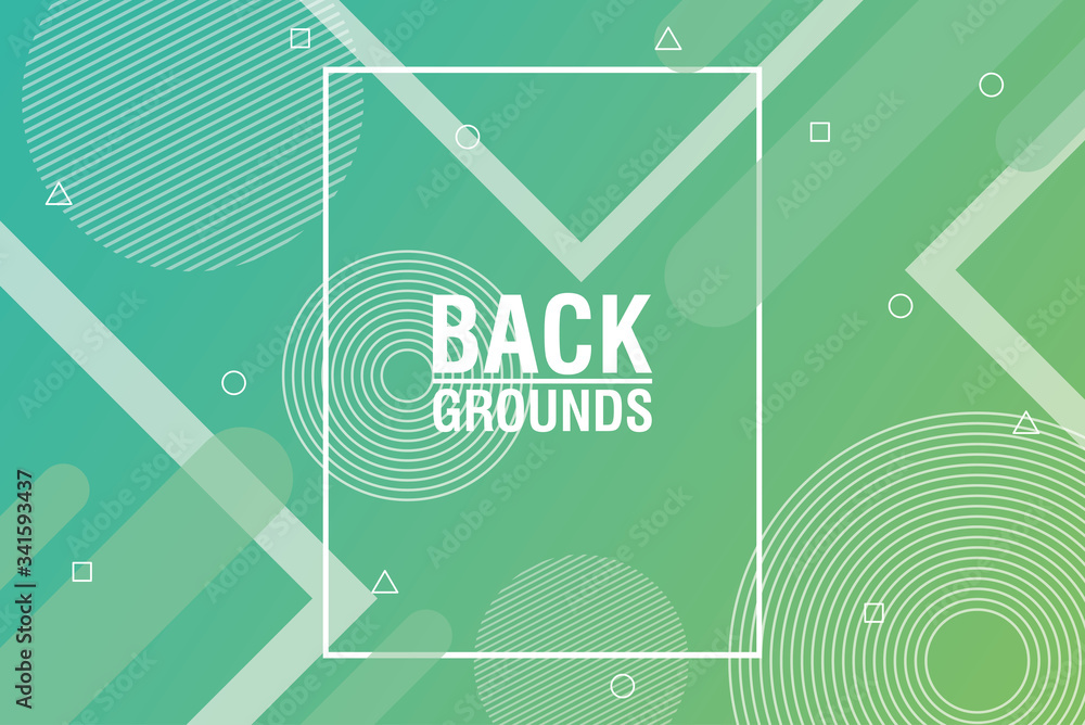 green vibrant colors background icon Stock Vector Adobe Stock