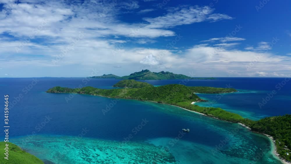 Stunning tropical landscape of Fiji Stunning tropical landscape of Fiji