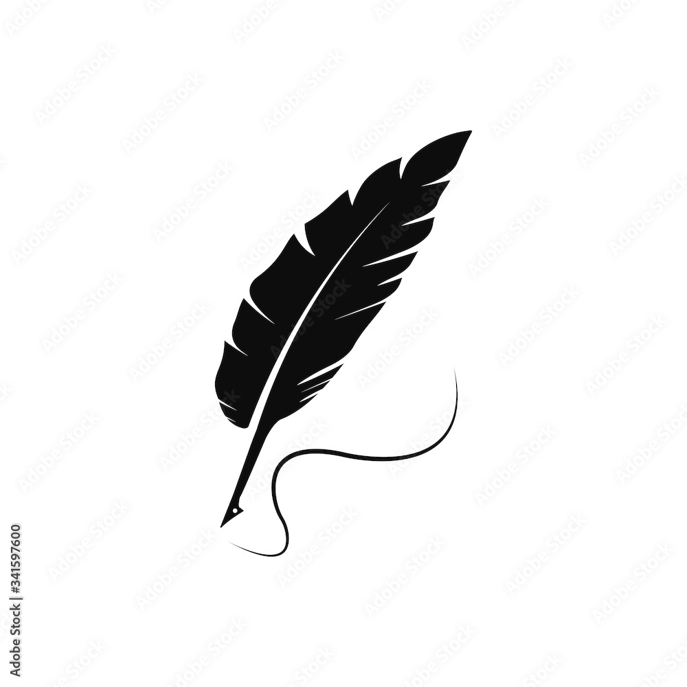 quill pen logo quill pen logo