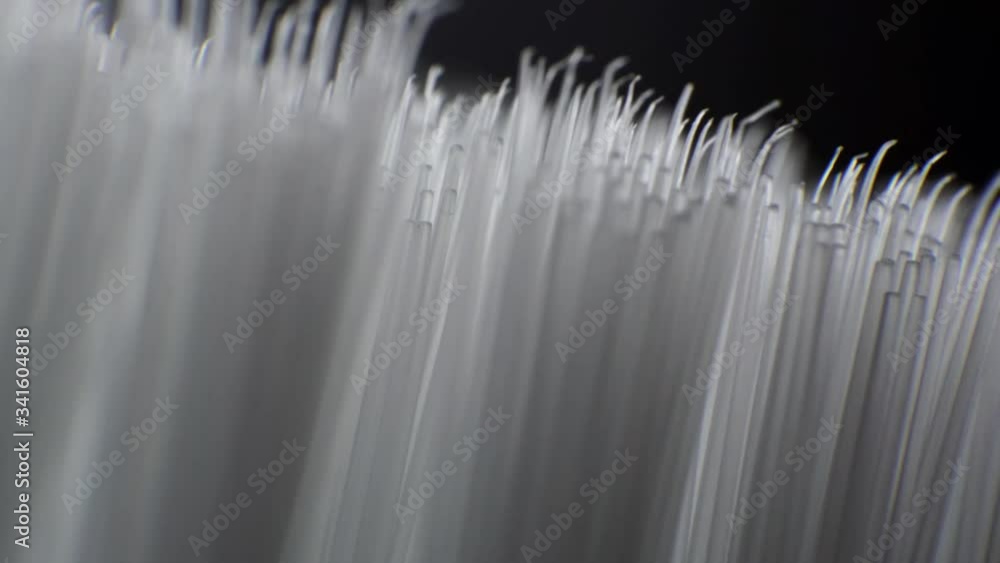Super close up view of finger of caucasian male stroking surface of synthetic fur, MACRO. Super close up view of finger of caucasian male stroking surface of synthetic fur, MACRO.