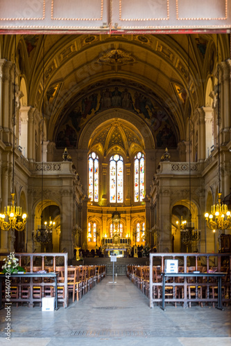 Eglise de la Sainte Trinite in Paris  France