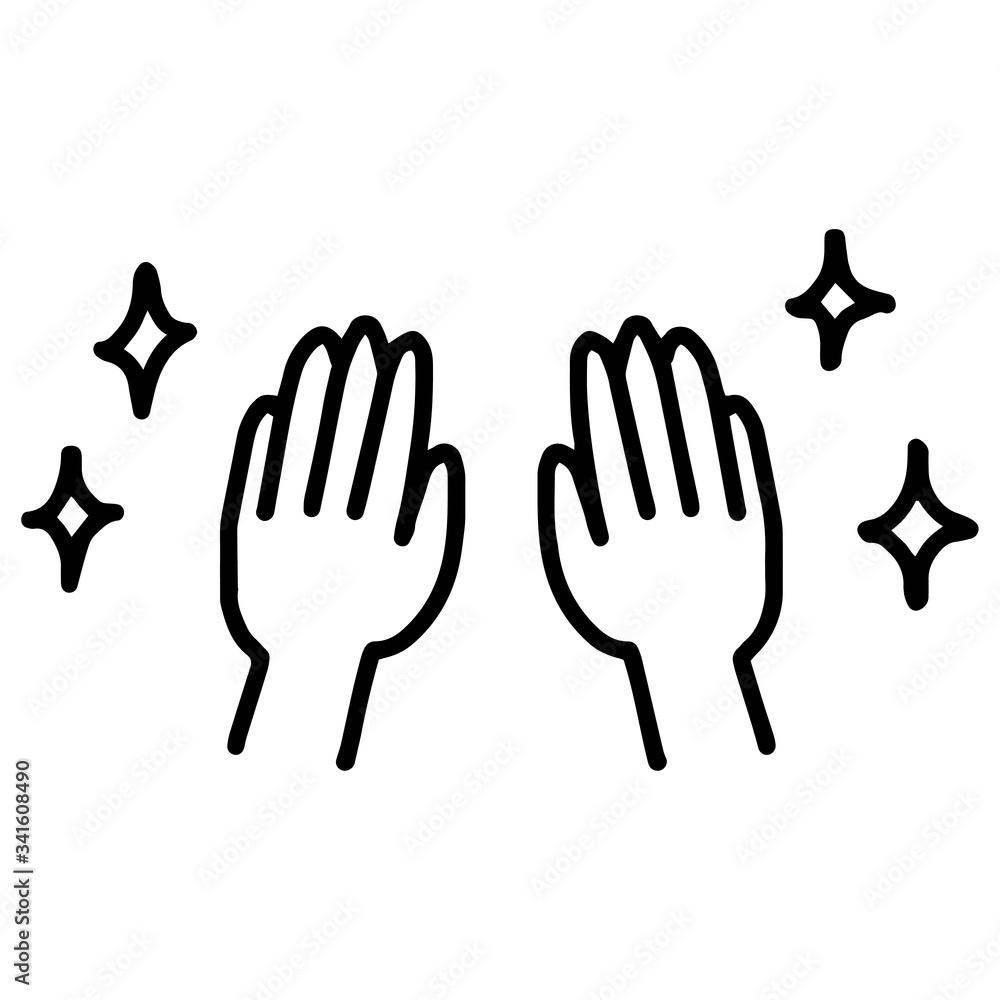 Obraz premium 手洗い 清潔