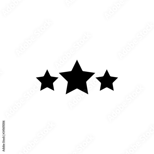 star icon vector symbol template design trendy