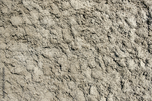 gray plaster texture on the wall