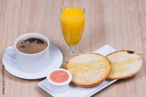 Spanish breakfast photo