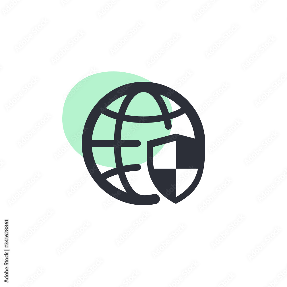 Web Protection -  Modern App Button