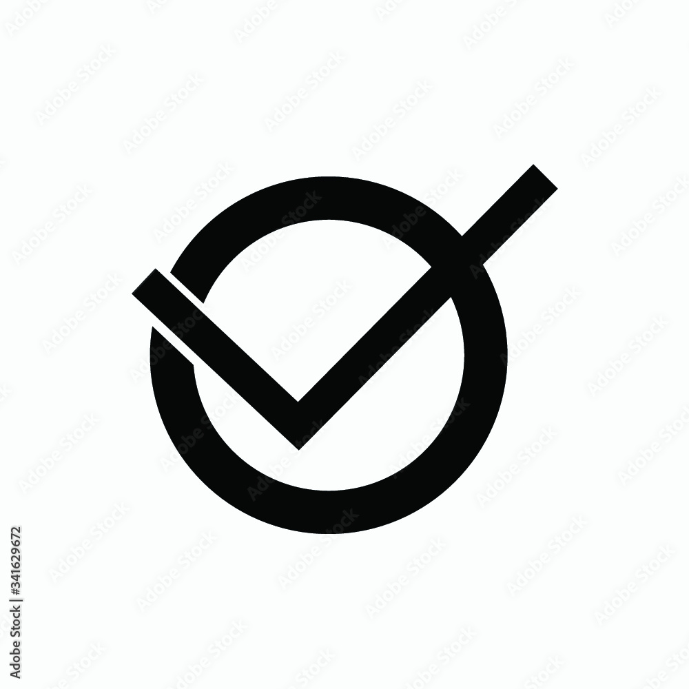 Check mark symbol. Vector tick icon Check mark symbol. Vector tick icon