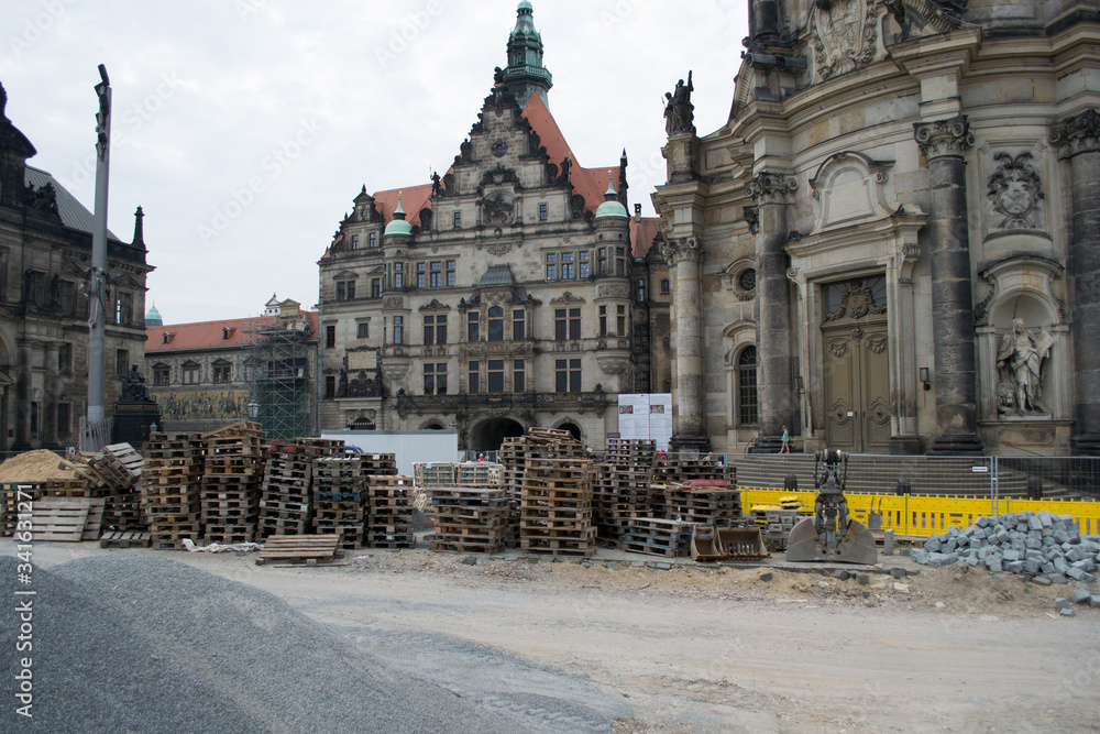 Fototapeta premium Das Foto wurde in Deutschland aufgenommen, in Dresden.