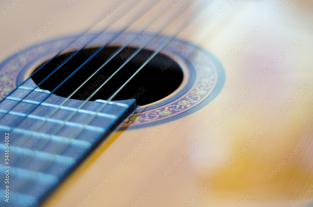 Fototapeta premium guitar close up