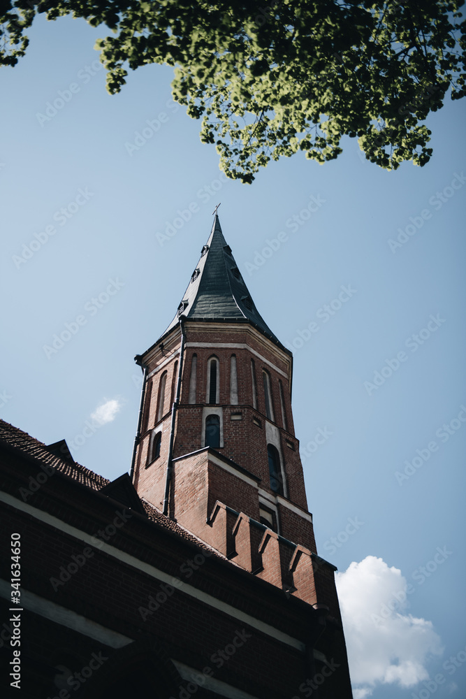 old church tower
