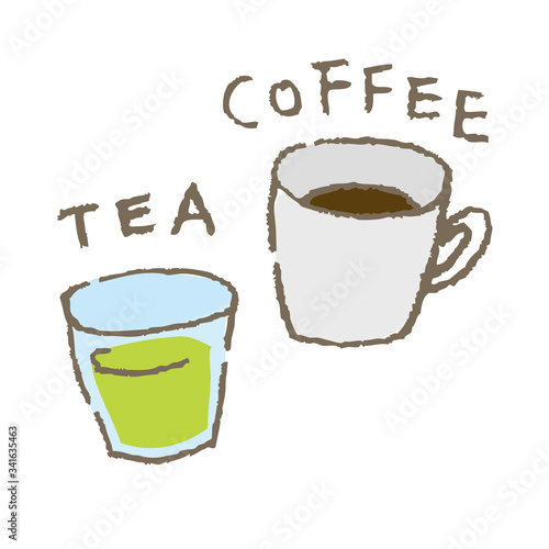 コーヒーとお茶