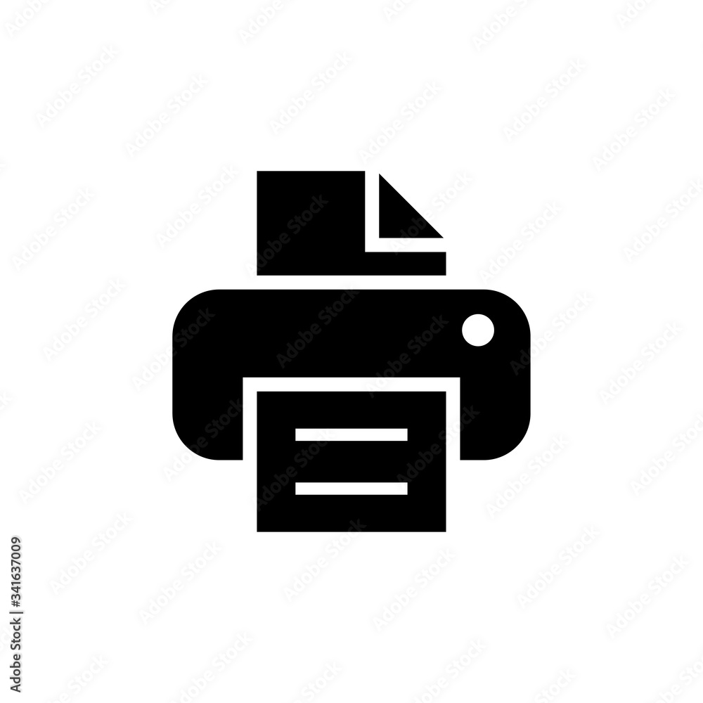 printer icon vector symbol template design trendy printer icon vector symbol template design trendy