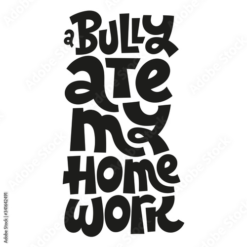 Anti Bullying Lettering