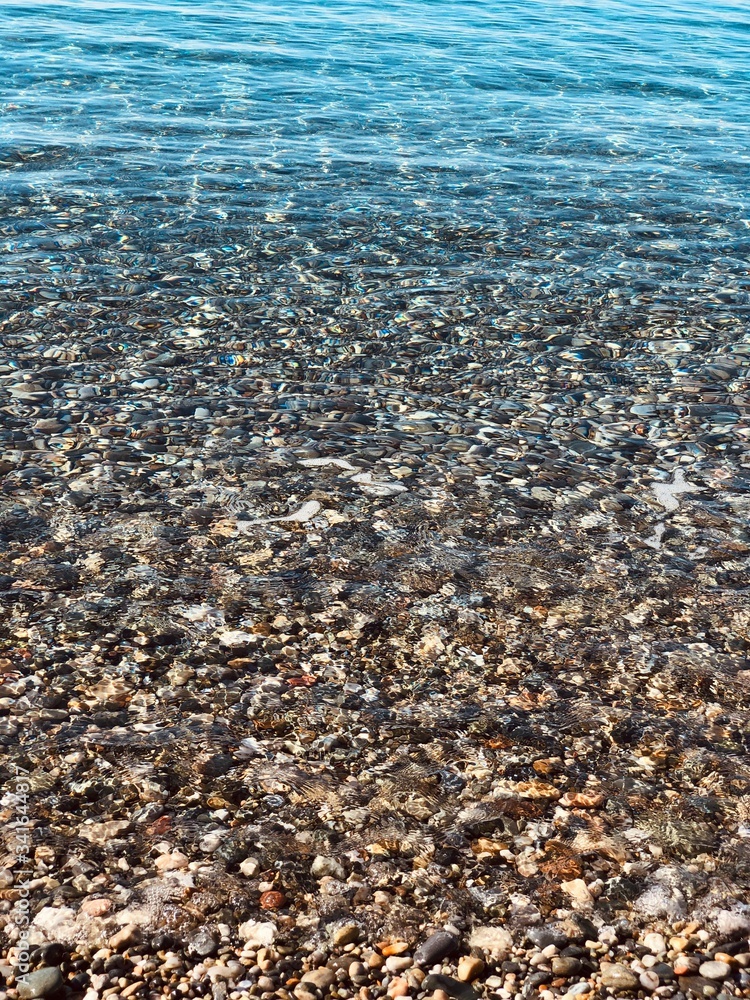 pebbles on the beach