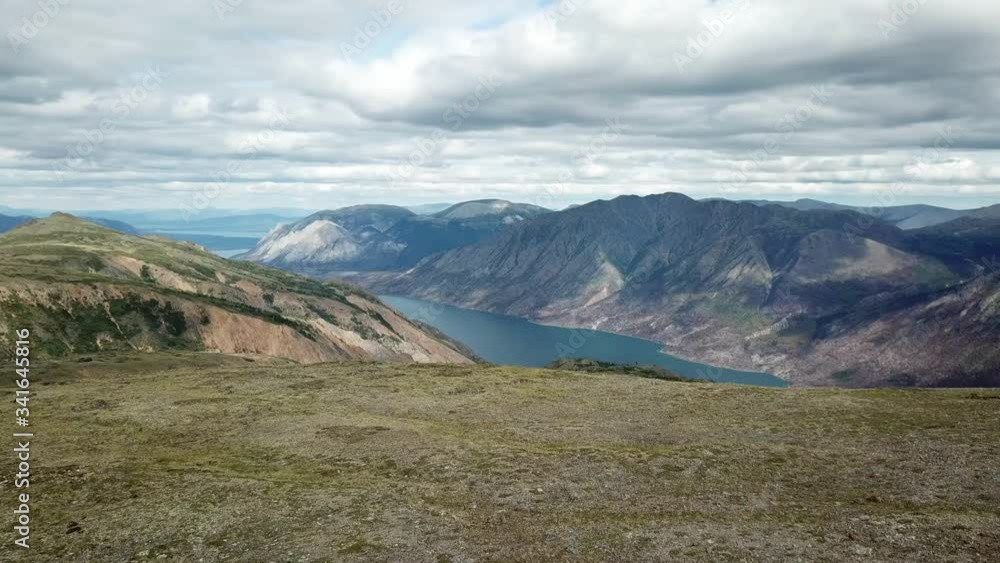Mountains landscape just outside of Carcross Yukon Mountains landscape just outside of Carcross Yukon