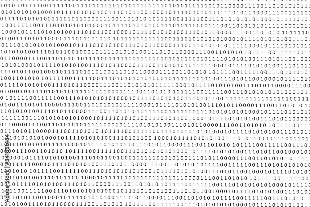 abstract background of binary code numbers on a white background abstract background of binary code numbers on a white background