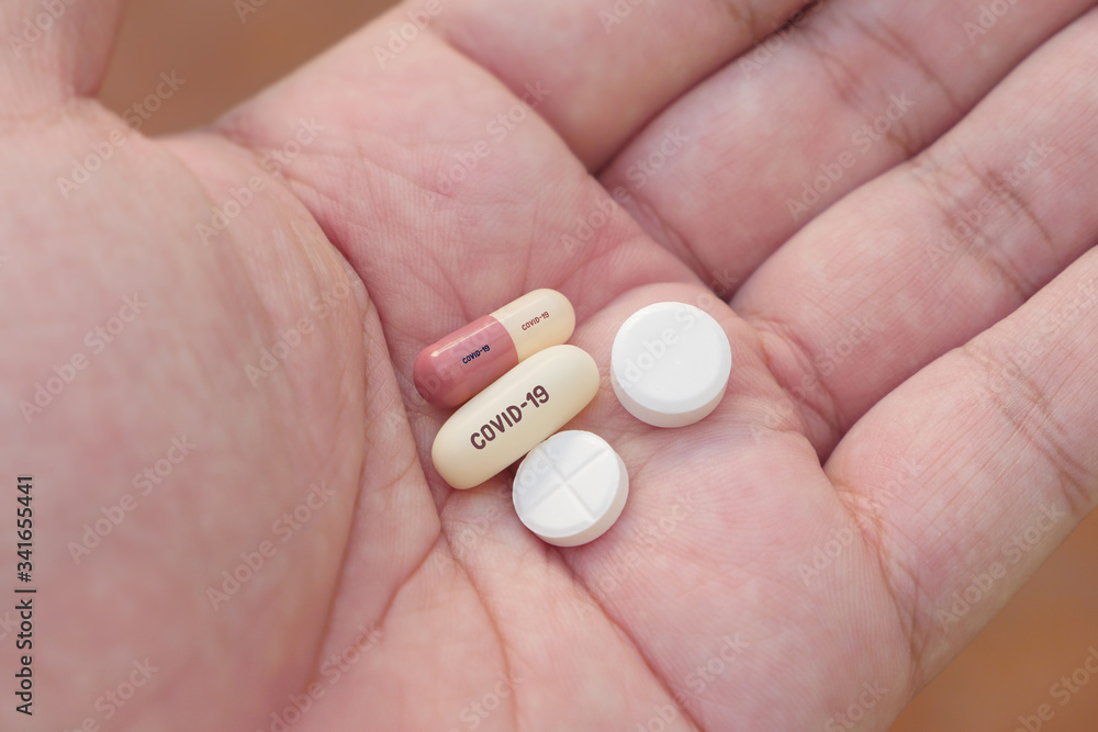 The concept of medicines for COVID-19. The concept of medicines for COVID-19.